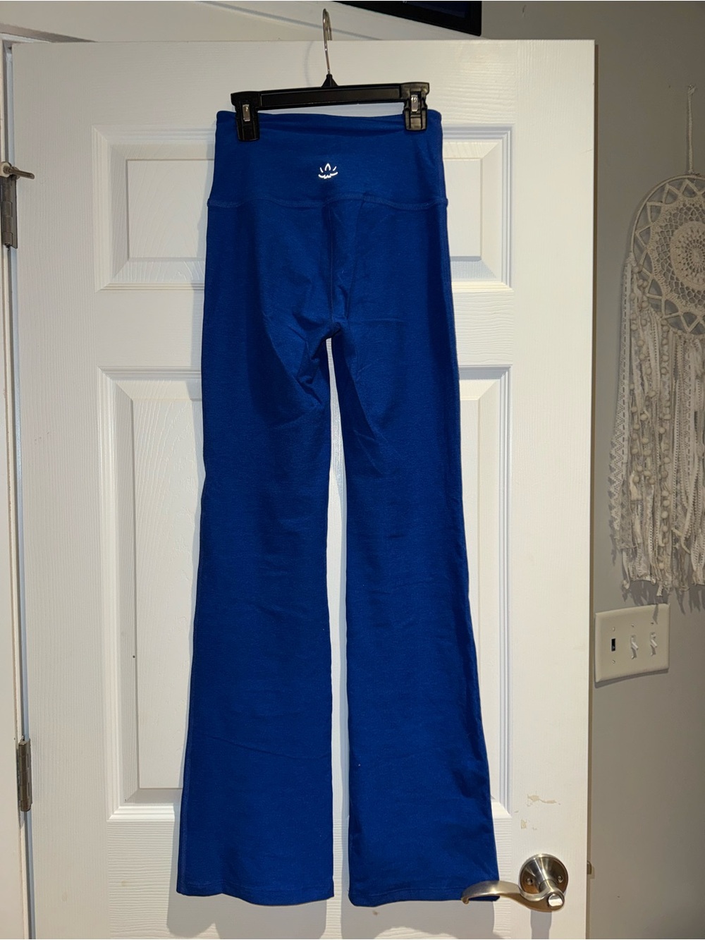 Beyond Yoga Royal Blue Flare Leggings